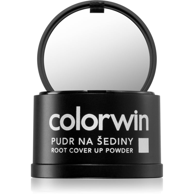 Colorwin Powder hajpúder dús hatás és az ősz hajszálak fedése árnyalat Black 3,2 g