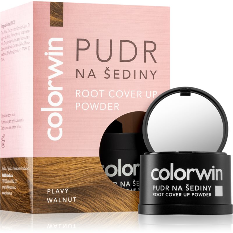 Colorwin Powder пудра для волосся для об'єму й зафарбовування сивини відтінок Walnut 3,2 гр
