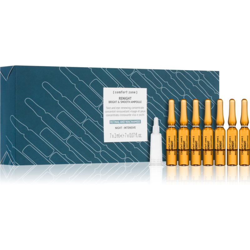 Comfort Zone Renight Ampoule With A Brightening Effect 7x2 Ml