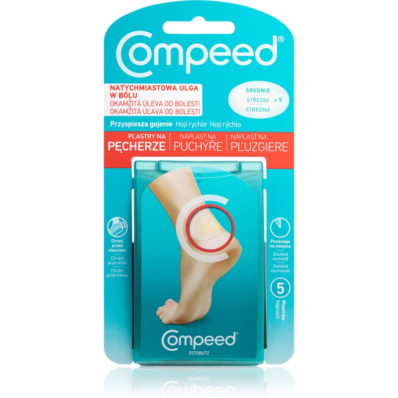 COMPEED Náplasti na pľuzgiere stredné sada náplastí 5 ks kúpite na Notino.sk
