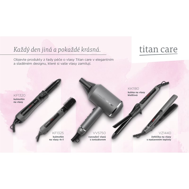 Concept Titan Care VZ1440 Hair Straightener 1 Pc