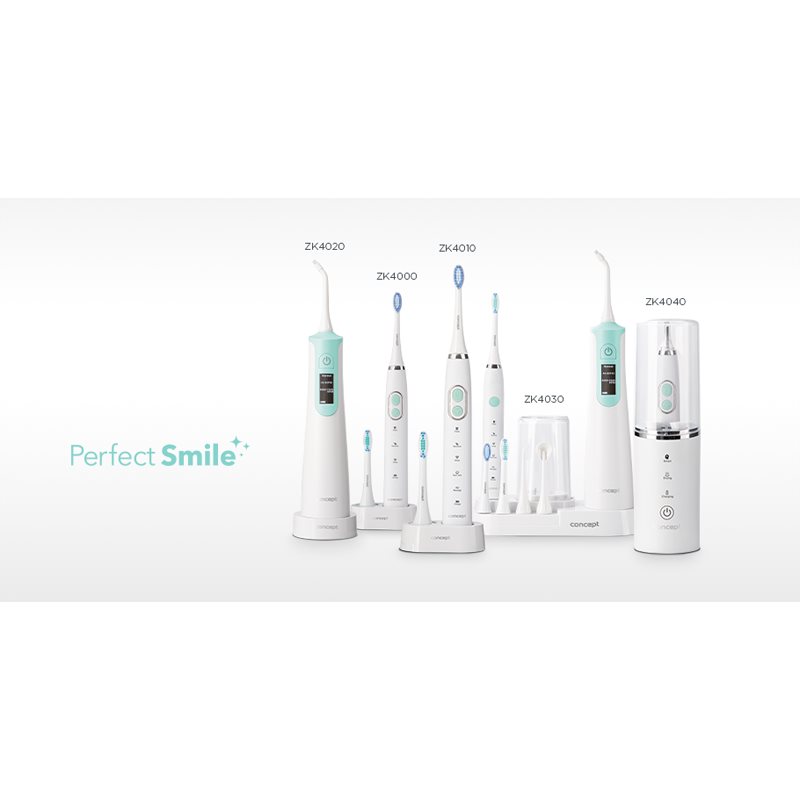 Concept Perfect Smile ZK4040 електрична зубна щітка з дезінфекційним блоком з УФ-лампою 1 кс