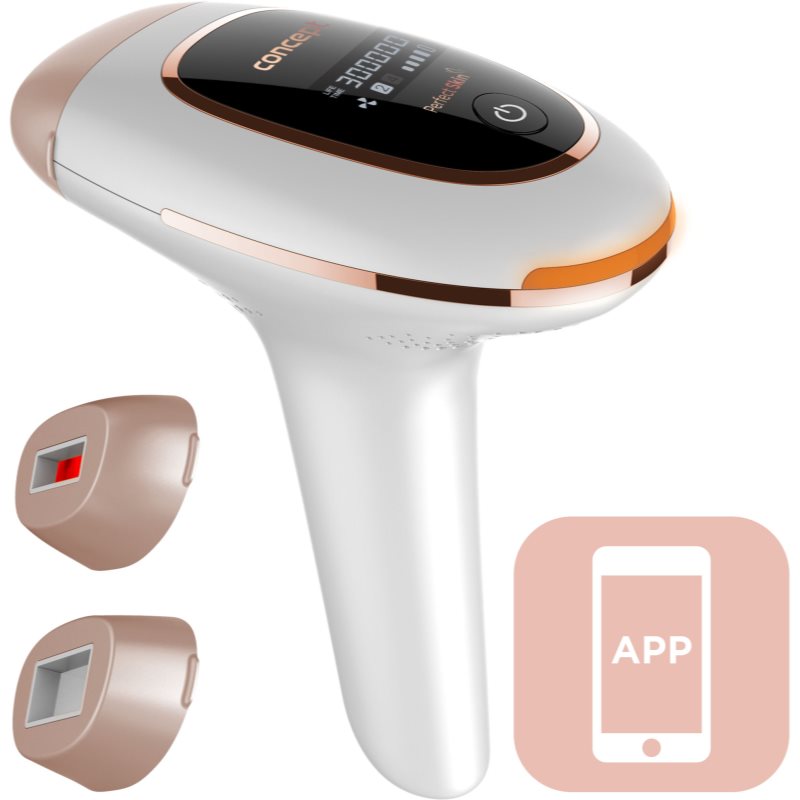 Concept IL3020 IPL Perfect Skin epilatore IPL per corpo, viso, zona bikini e ascelle White and rosegold 1 pz