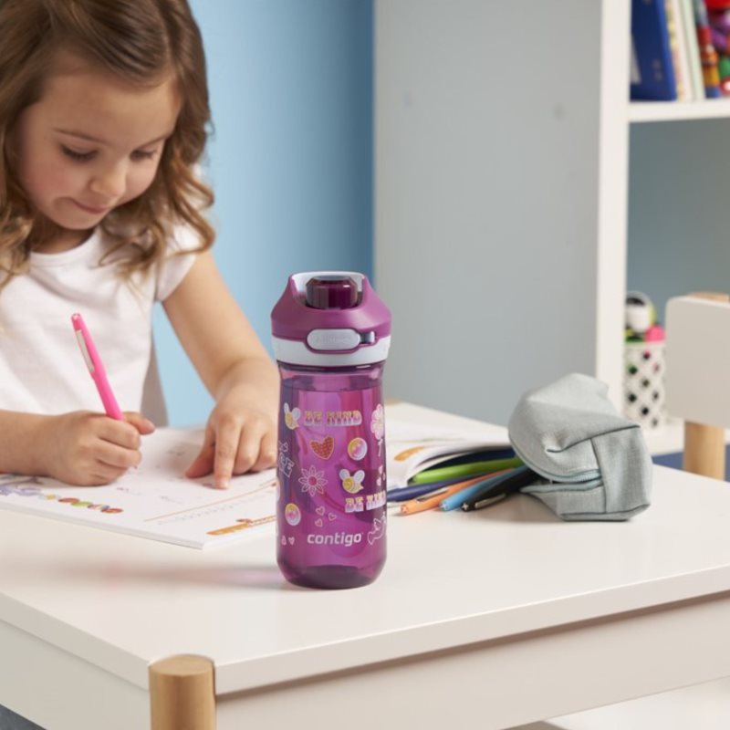 Contigo Jessie láhev na vodu pro děti Grape Retro 420 ml (obrázek 3)