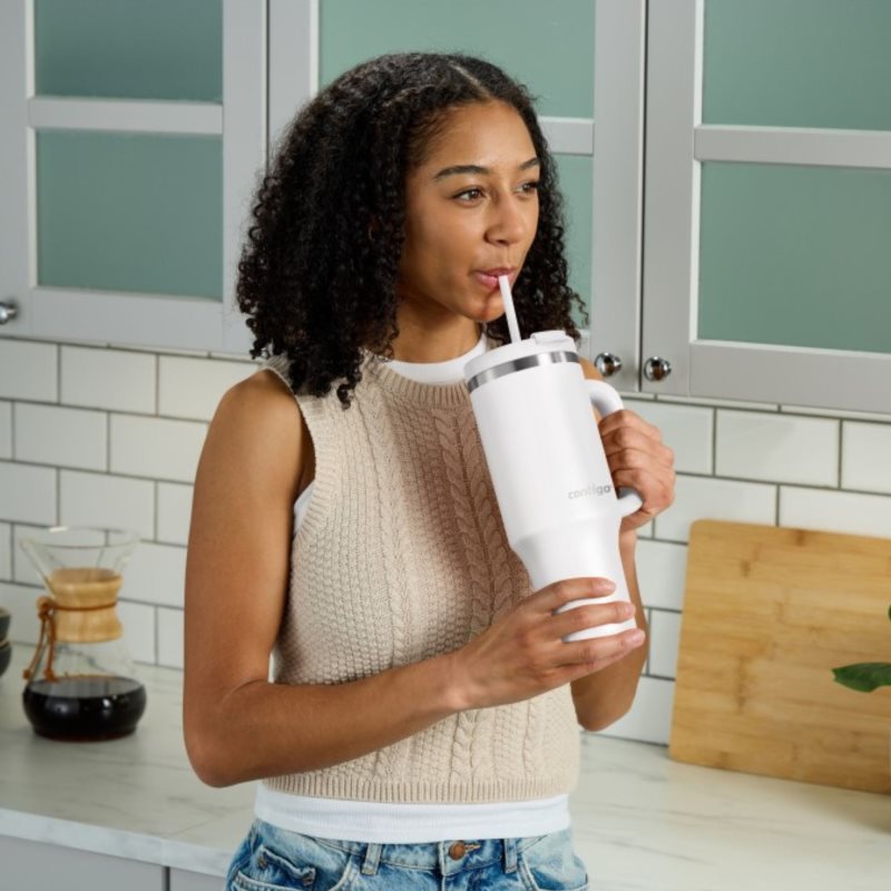 Contigo Thermalock Tumbler termohrnek barva White 1200 ml (obrázek 3)