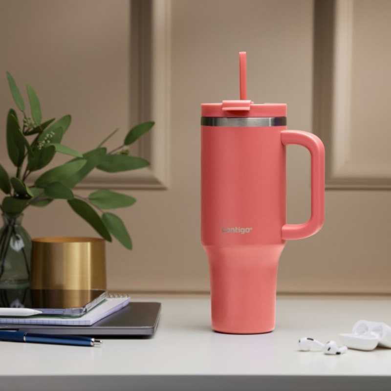 Contigo Thermalock Tumbler termohrnek barva Coral 1200 ml (obrázek 4)