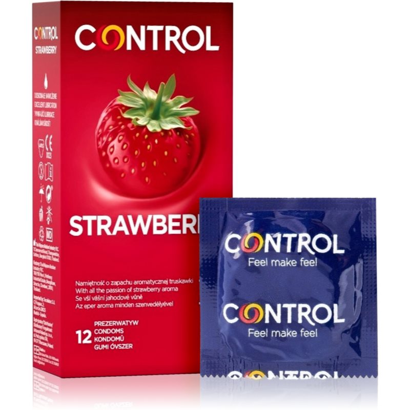 Control Strawberry презервативи 12 кс