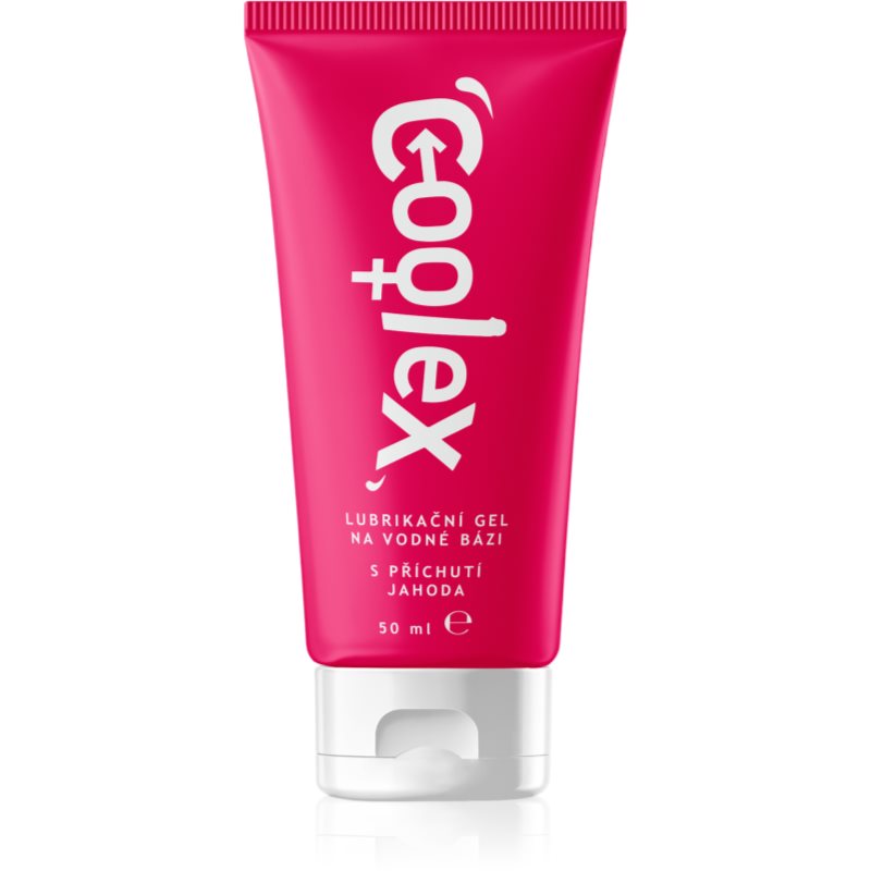Coolex lubrikační gel na vodné bázi jahoda 50ml