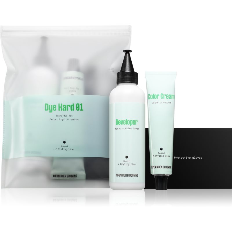 Copenhagen Grooming Copenhagen Grooming Dye Hard βαφή για γένια 01 1 τμχ