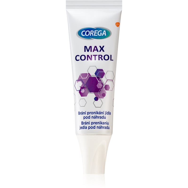 Corega Max Control лепило крем за зъбни протези с екстра силна фиксация 40 гр.