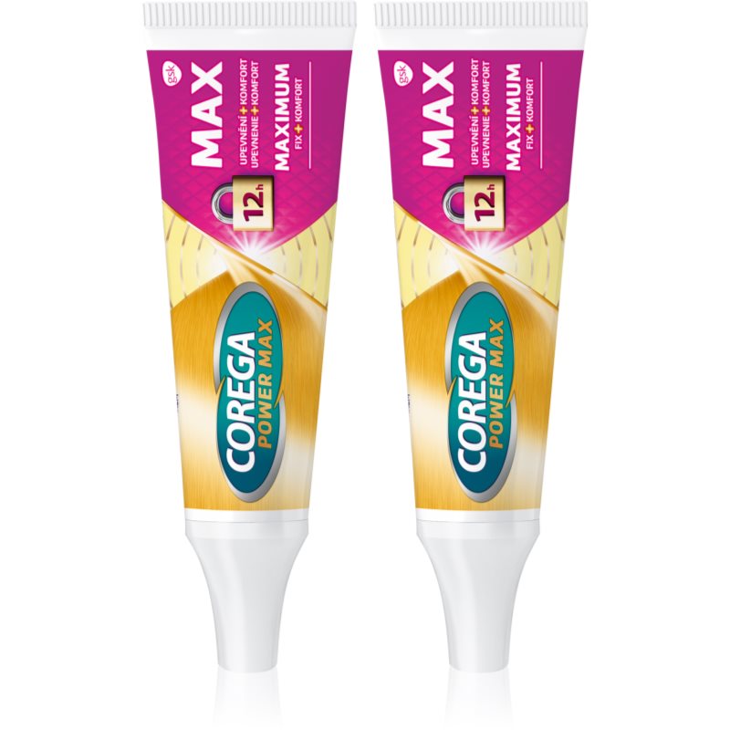 Corega Comfort fixačný krém pre zubnú náhradu 2x40 g