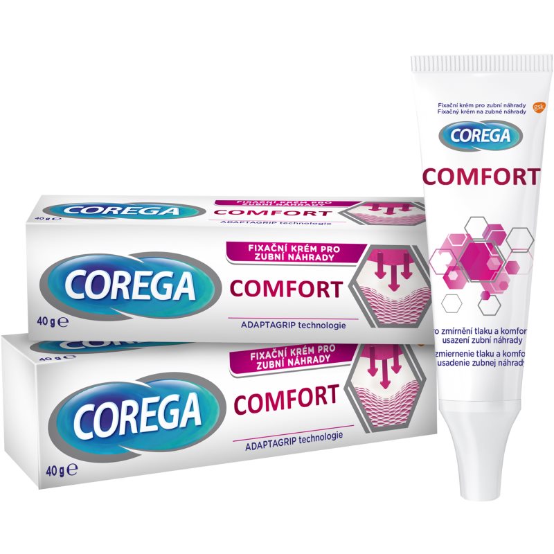 

Corega Comfort крем для фіксації зубних протезів