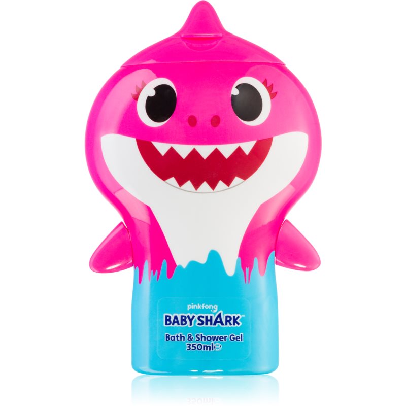 Corsair Baby Shark dušo ir vonios želė vaikams Pink 350 ml