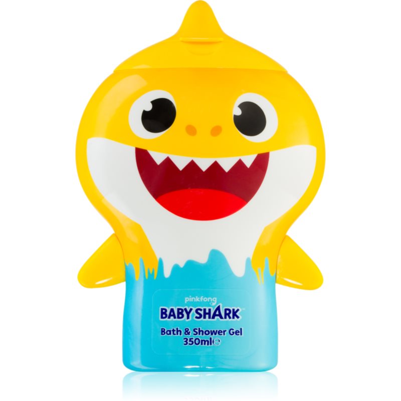 Corsair Baby Shark Shower And Bath Gel For Children Yellow 350 Ml