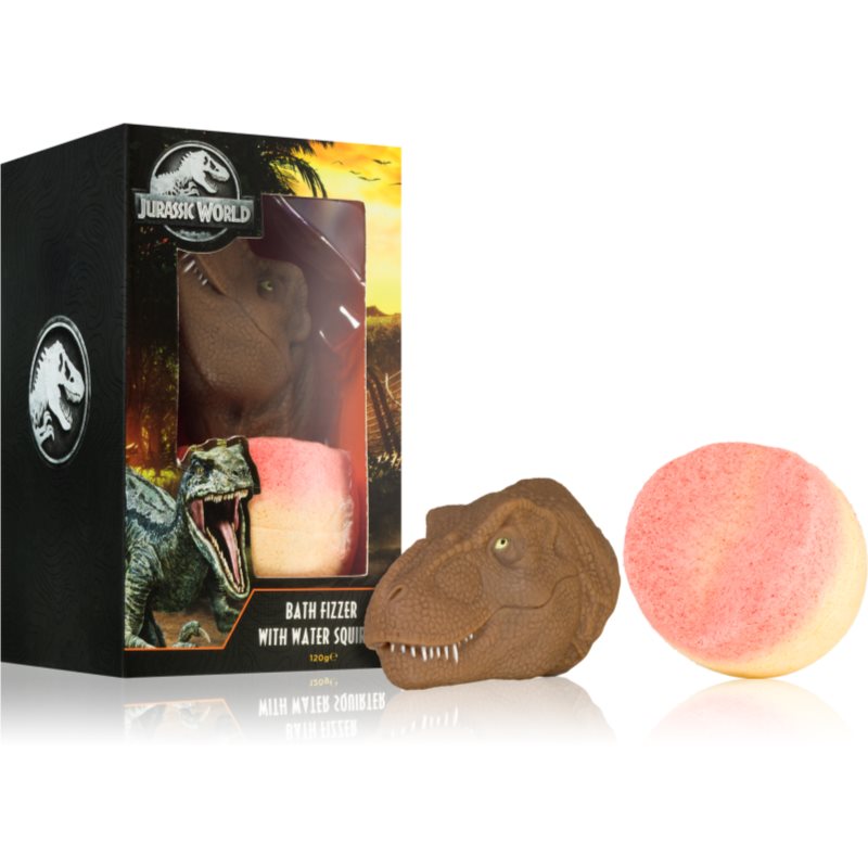 Corsair Jurassic World шипляча кулька для ванни + іграшка With Dinosaur Squirter 120 гр