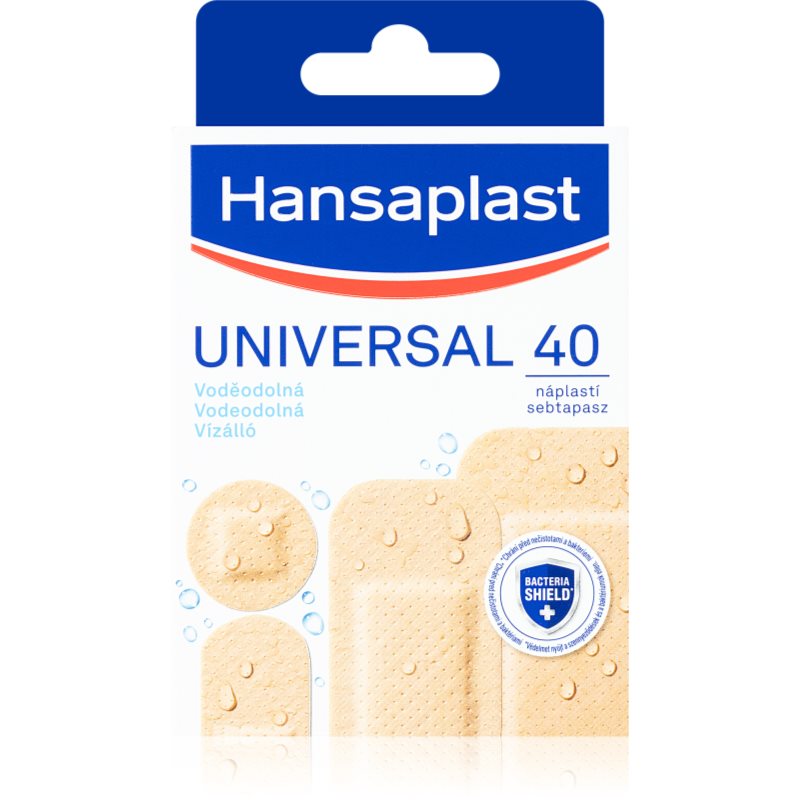 Hansaplast Vodotesné náplasti Univerzálne vodoodolná náplasť 40 ks kúpite na Notino.sk
