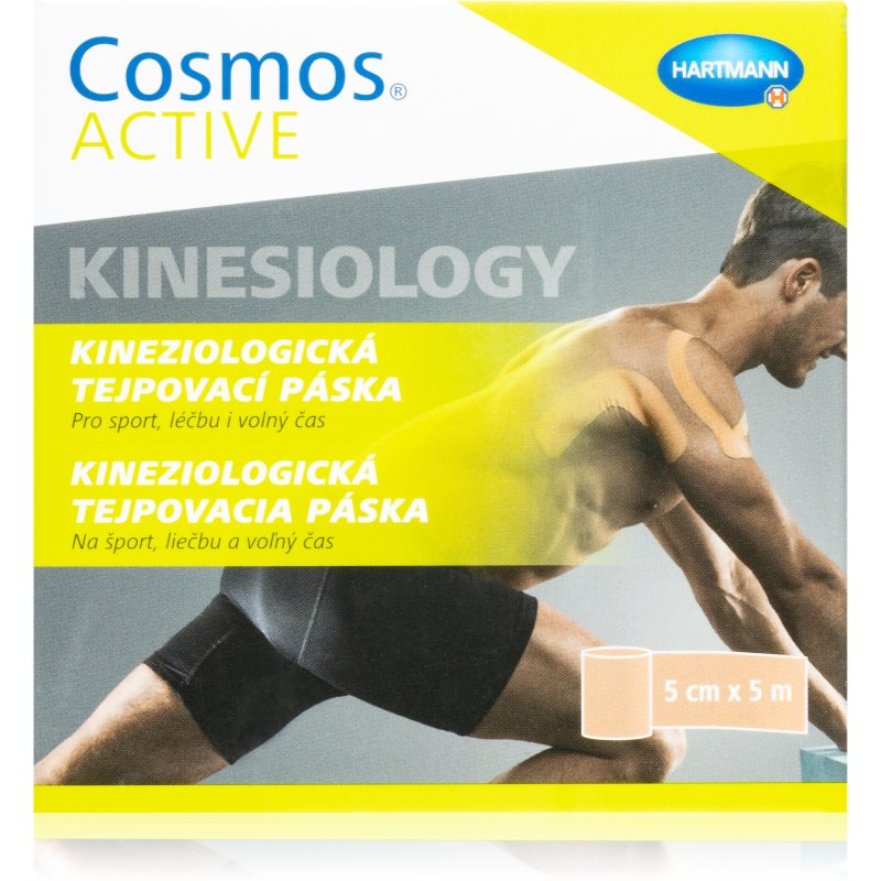 Hartmann Cosmos Active Kinesiology Ruban élastique Muscles Et Articulations Teinte Beige 1 Pcs