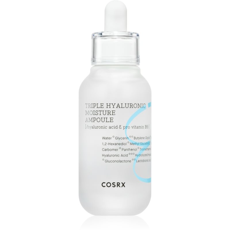 Cosrx Hydrium Triple Hyaluronic intensyviai odą drėkinantis serumas su hialurono rūgštimi 40 ml