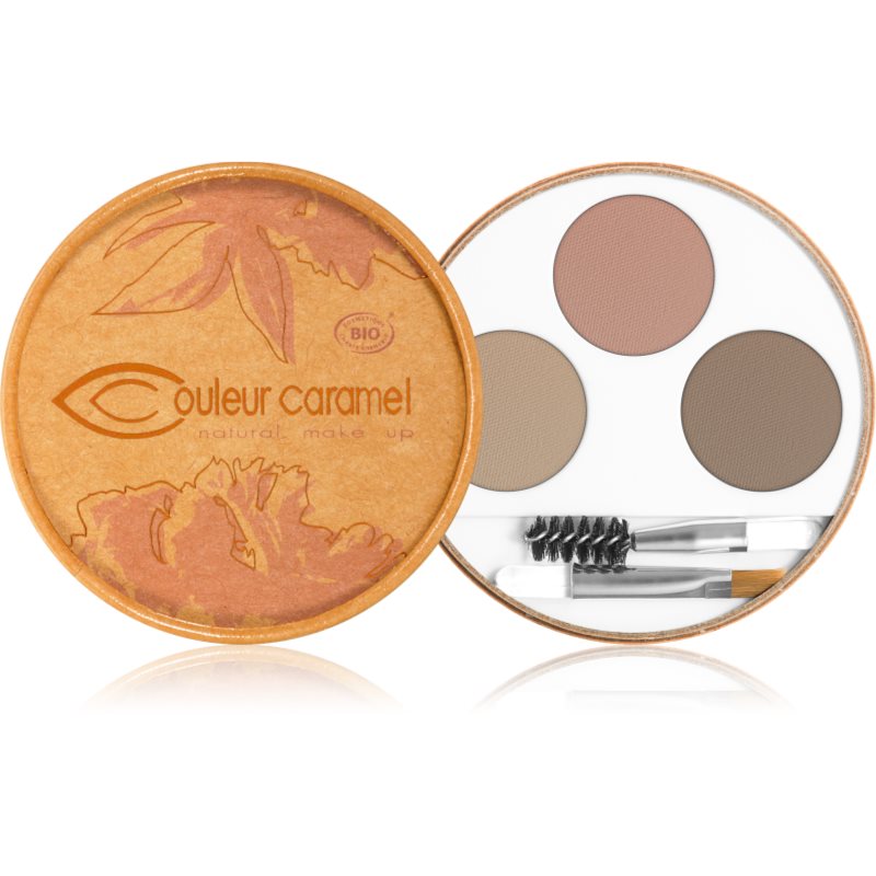

Couleur Caramel Eyebrow Kit Компактний засіб для підводки бровей відтінок Pro Blondýnky
