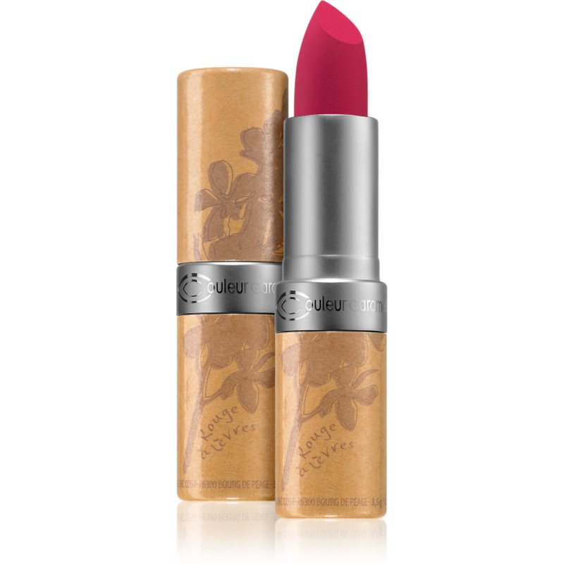 

Couleur Caramel Lipstick кремова зволожуюча помада з матуючим ефектом відтінок č.123 - Bright Pink