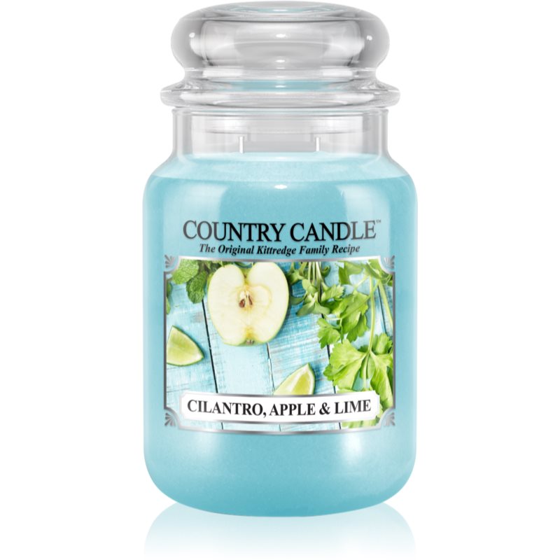 Country Candle Cilantro, Apple & Lime kvapioji žvakė 652 g