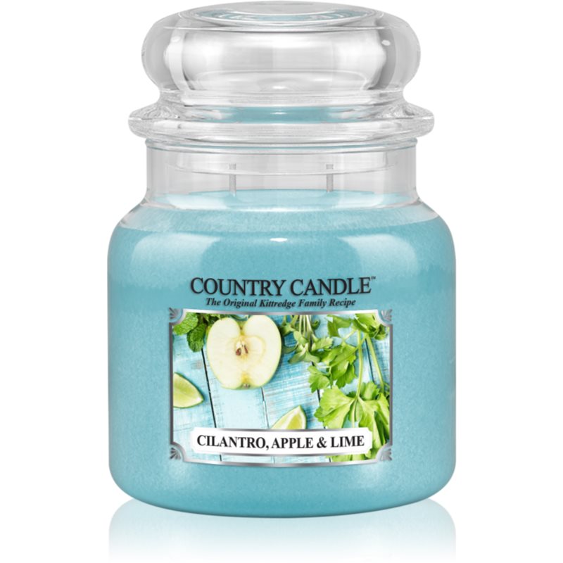 Country Candle Cilantro, Apple & Lime kvapioji žvakė 453 g