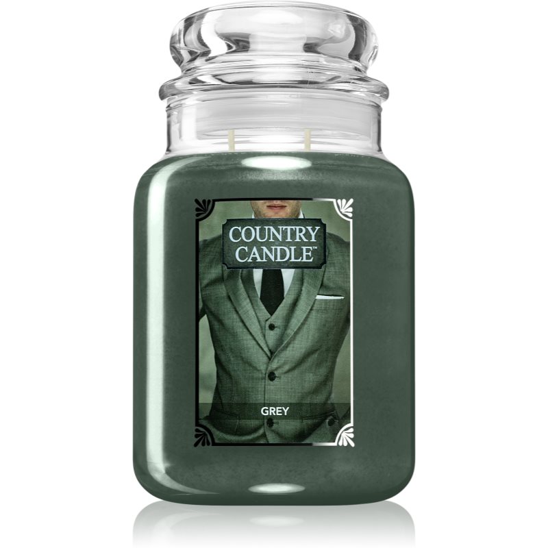 Country Candle Grey Scented Candle 652 G