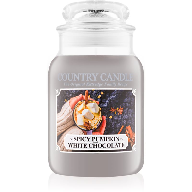 

Country Candle Spicy Pumpkin White Chocolate aроматична свічка