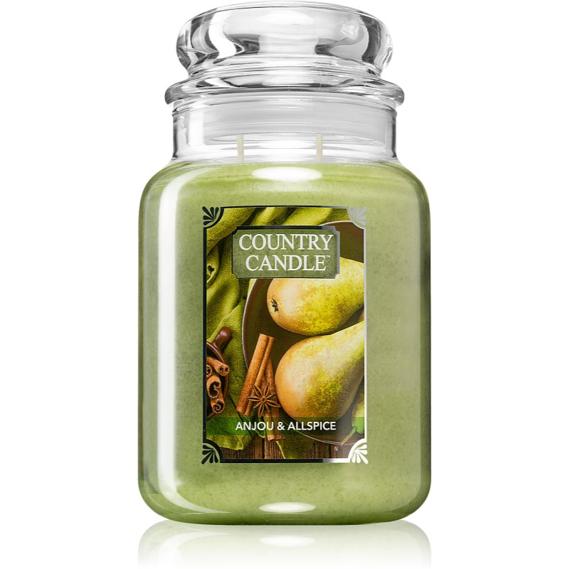 Country Candle Anjou & Allspice scented candle small 652 g
