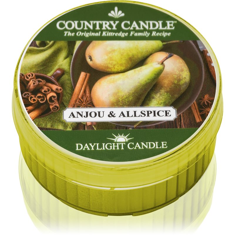 Country Candle Anjou & Allspice čajová svíčka 42 g