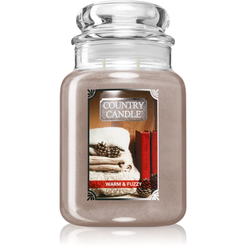 Country Candle Warm & Fuzzy scented candle 680 g