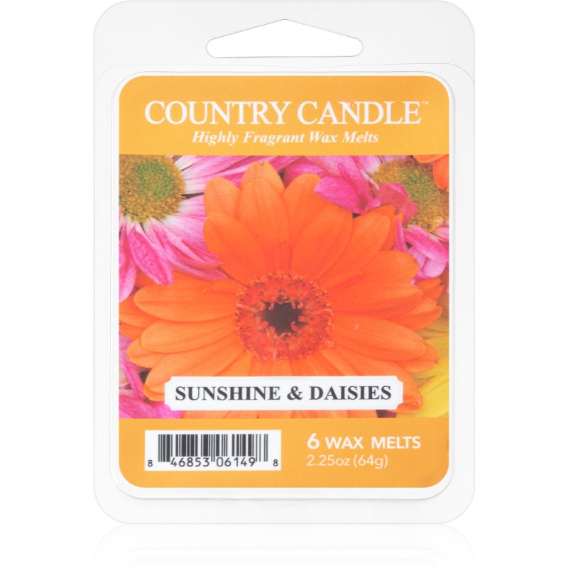 Country Candle Sunshine & Daisies віск для аромалампи 64 гр