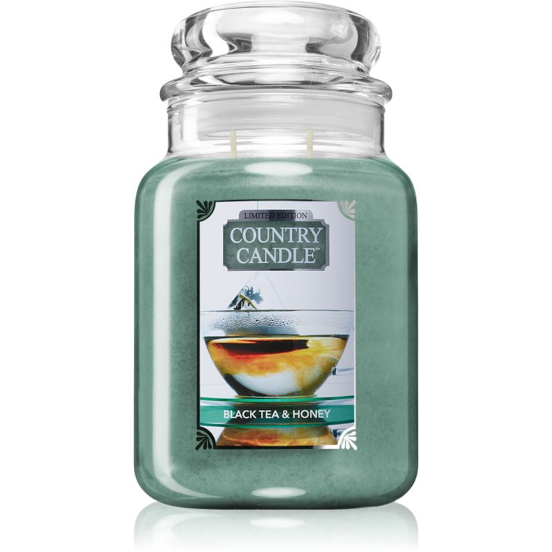 

Country Candle Black Tea & Honey aроматична свічка