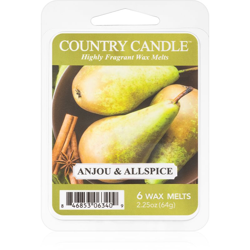 Country Candle Anjou & Allspice Wax Melt 64 G