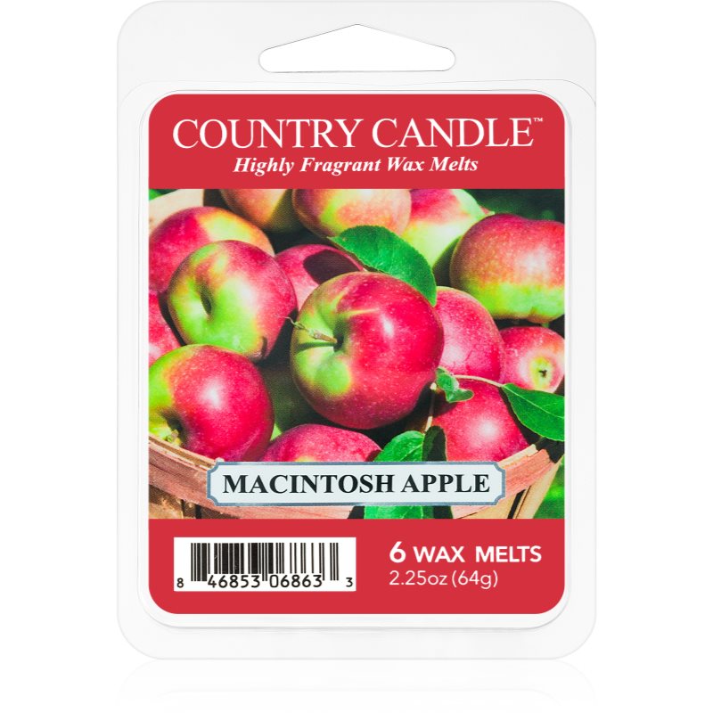 Country Candle Macintosh Apple віск для аромалампи 64 гр