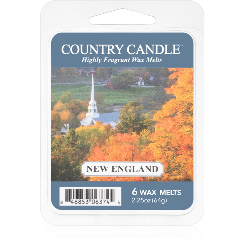 Country Candle New England vosek za aroma lučko 64 g