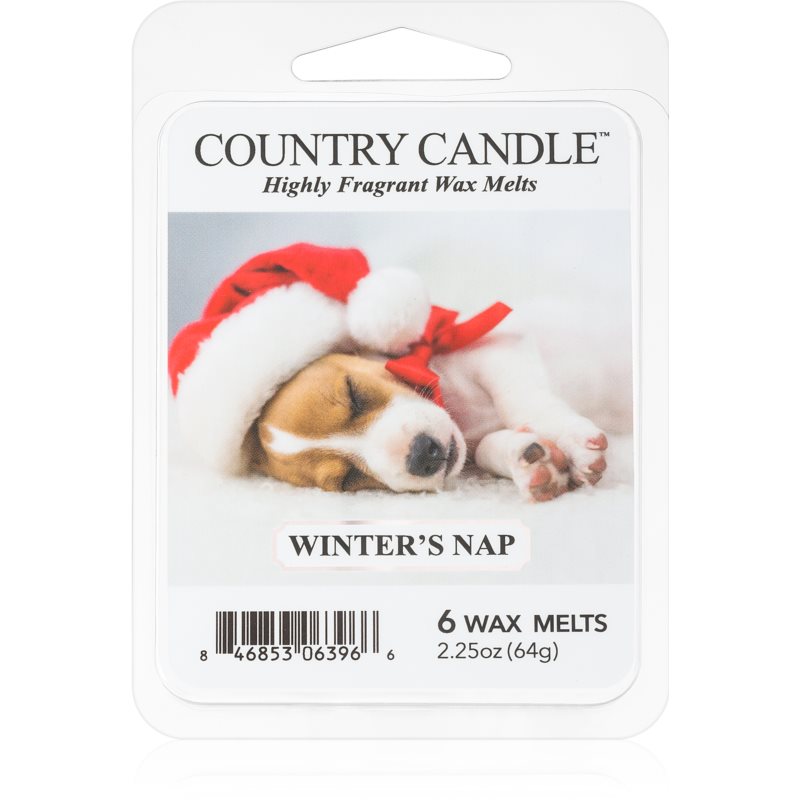 Country Candle Winter’s Nap wachs für aromalampen 64 g