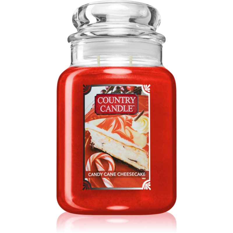 Country Candle Candy Cane Cheescake ароматна свещ 680 гр.