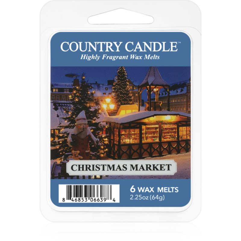 Country Candle Christmas Market vosk do aromalampy 64 g