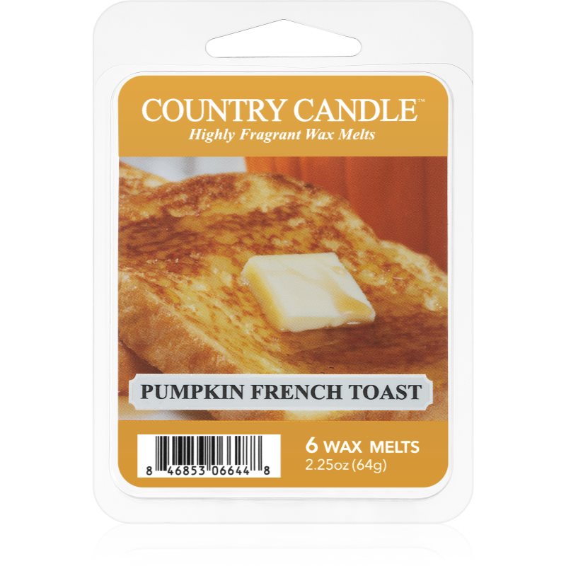 Country Candle Pumpkin French Toast wachs für aromalampen 64 g