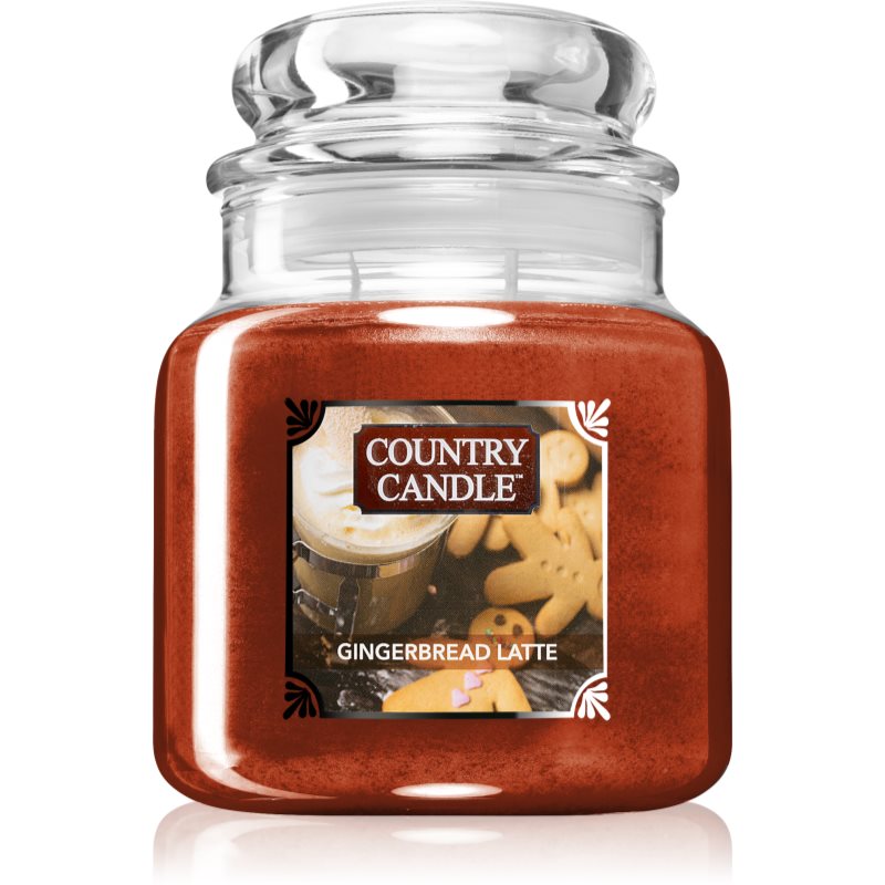 Country Candle Gingerbread Latte Scented Candle 453 G