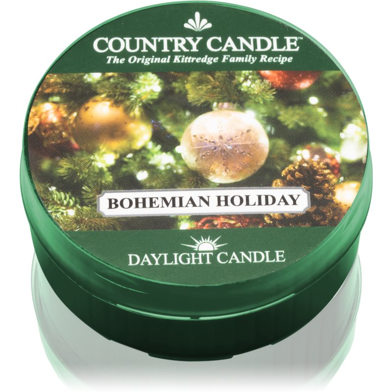 Country Candle Bohemian Holiday arbatinė žvakė 42 g
