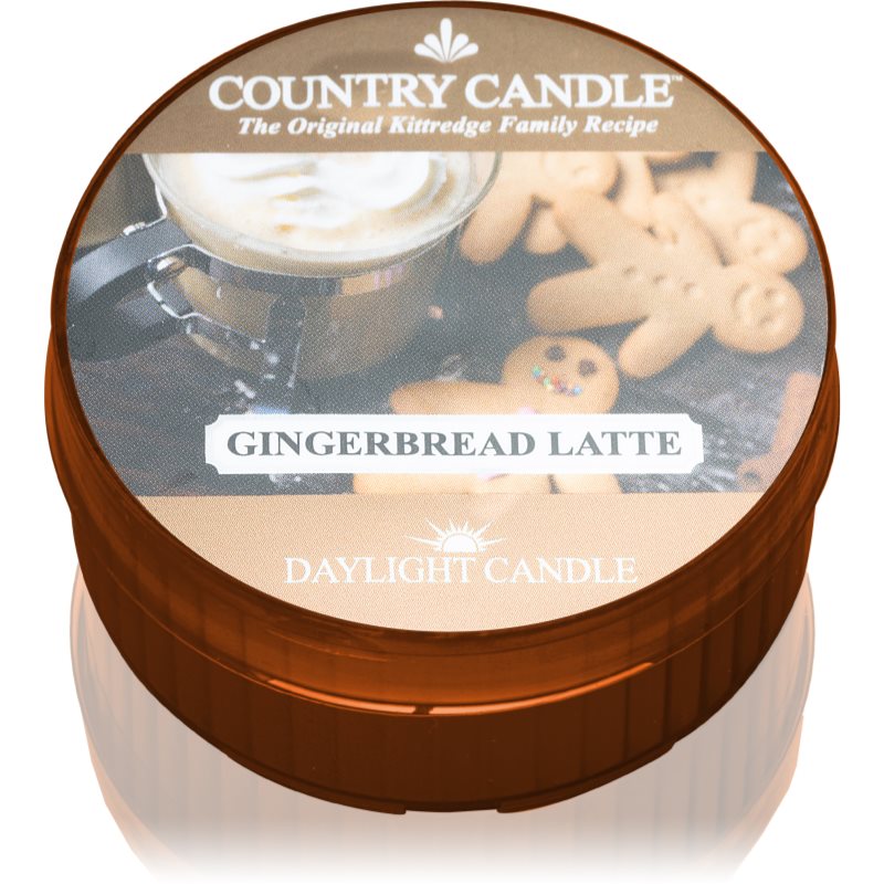 E-shop Country Candle Gingerbread Latte čajová svíčka 42 g