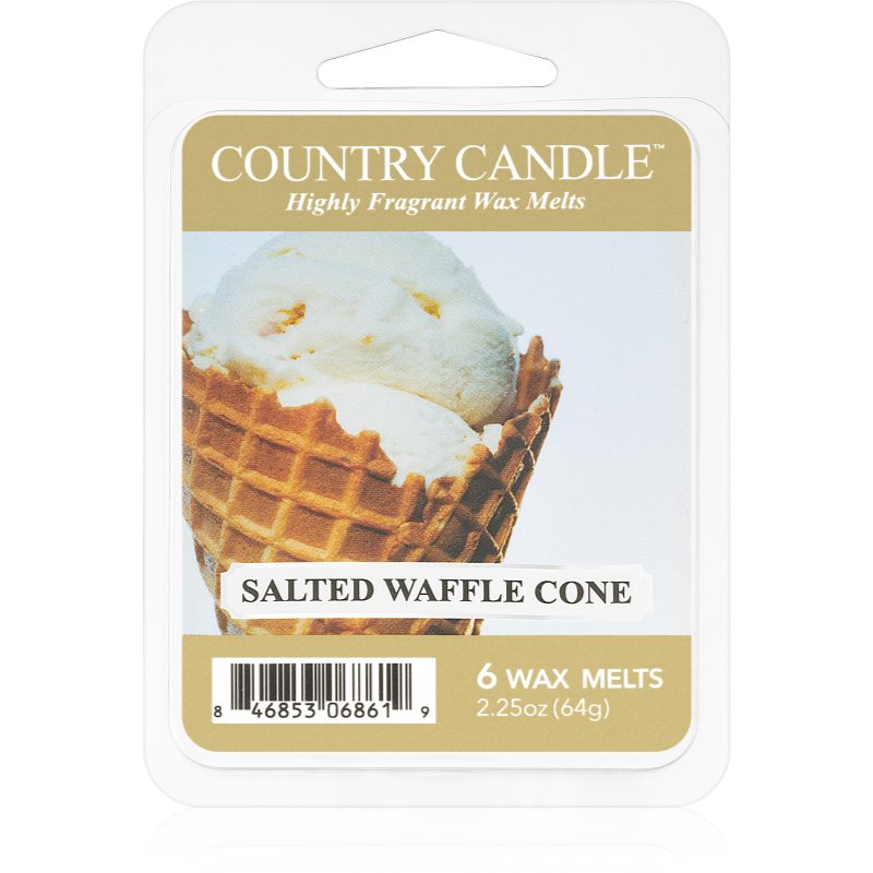 Country Candle Salted Waffle Cone vosek za aroma lučko 64 g