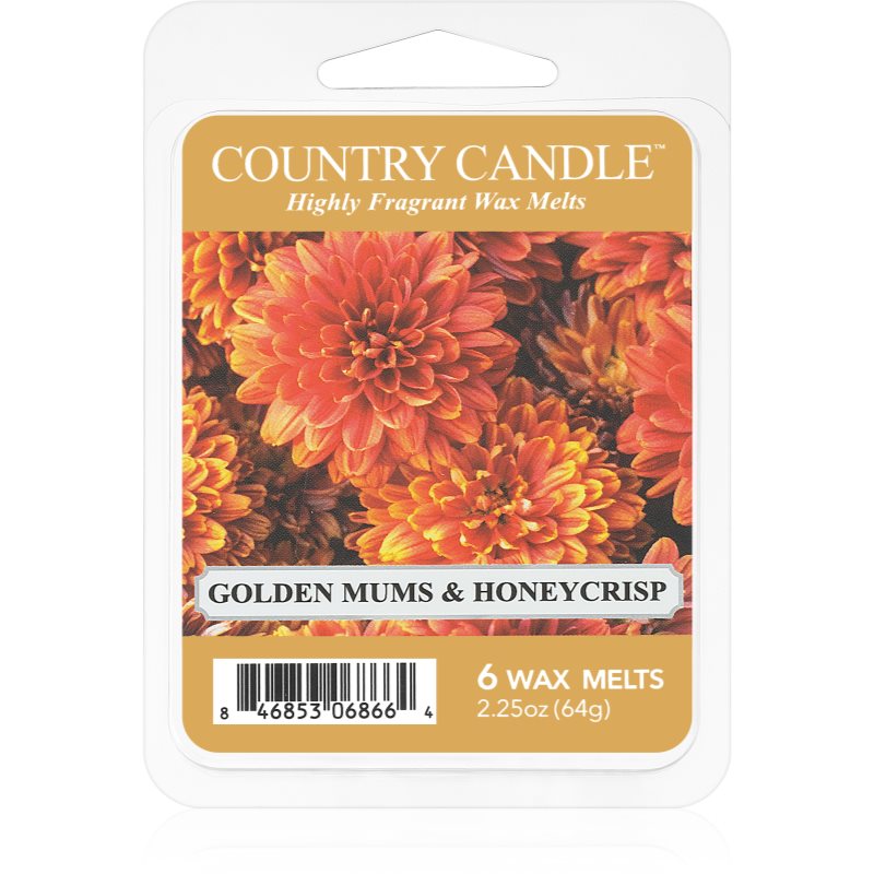 Country Candle Golden Mums & Honey Crisp віск для аромалампи 64 гр