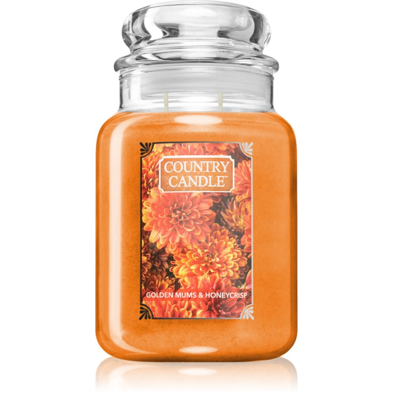 

Country Candle Golden Mums & Honey Crisp aроматична свічка