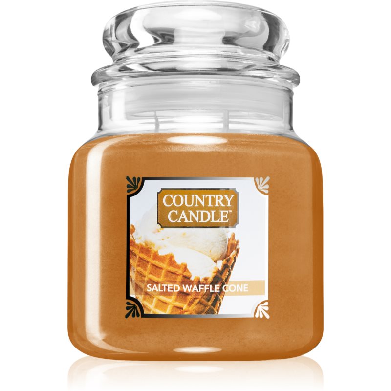 Country Candle Salted Waffle Cone Scented Candle 453 G