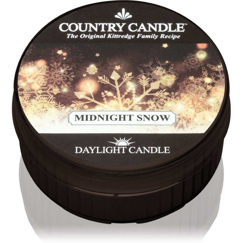 Country Candle Midnight Snow čajna svijeća 42 g