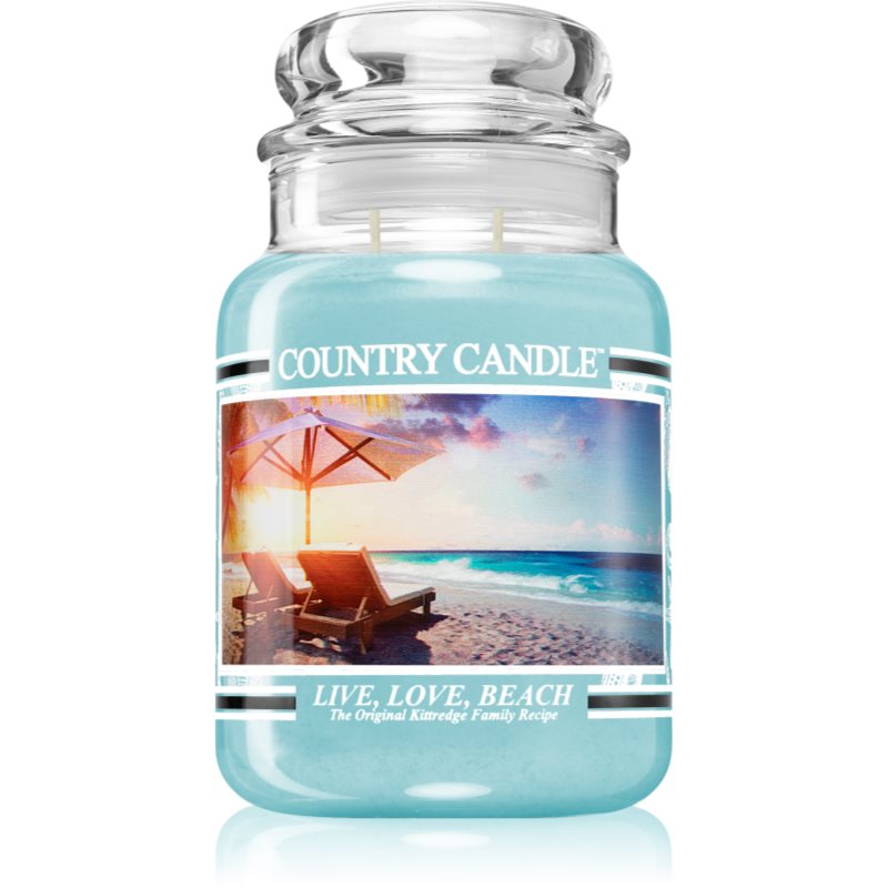 

Country Candle Live, Love, Beach aроматична свічка