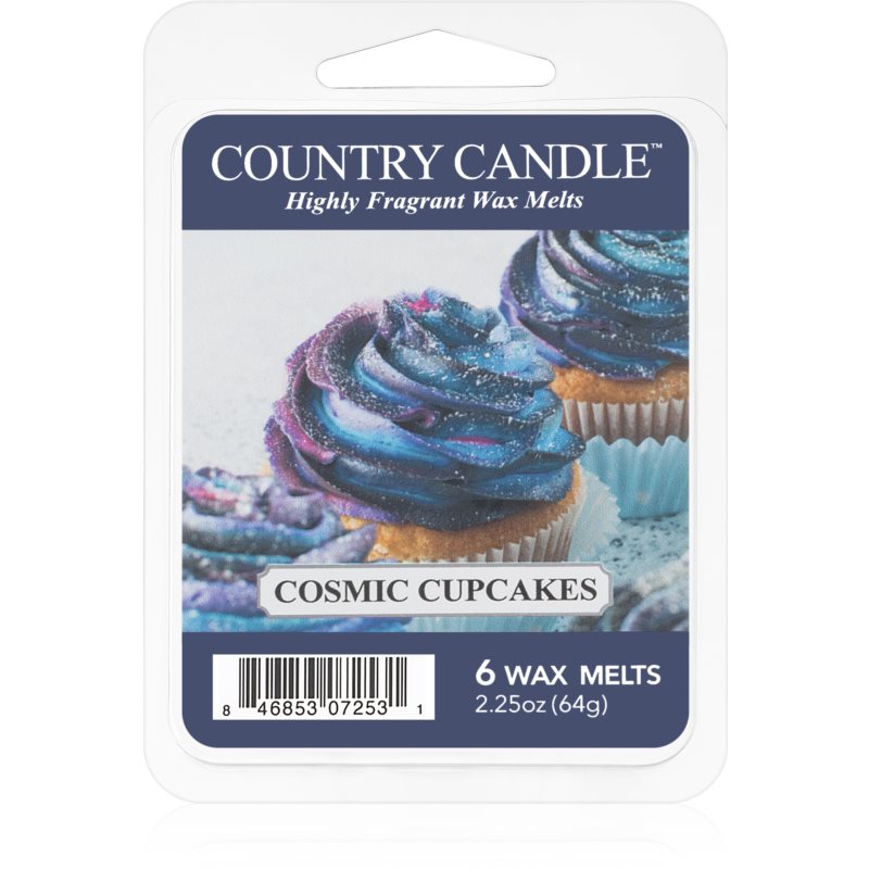 Country Candle Cosmic Cupcakes wachs für aromalampen 64 g